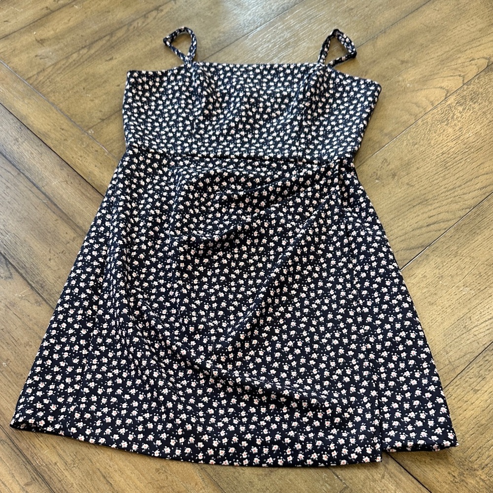 French Connection Navy Floral Dress